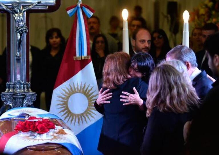 La ceremonia de despedida a De la Sota