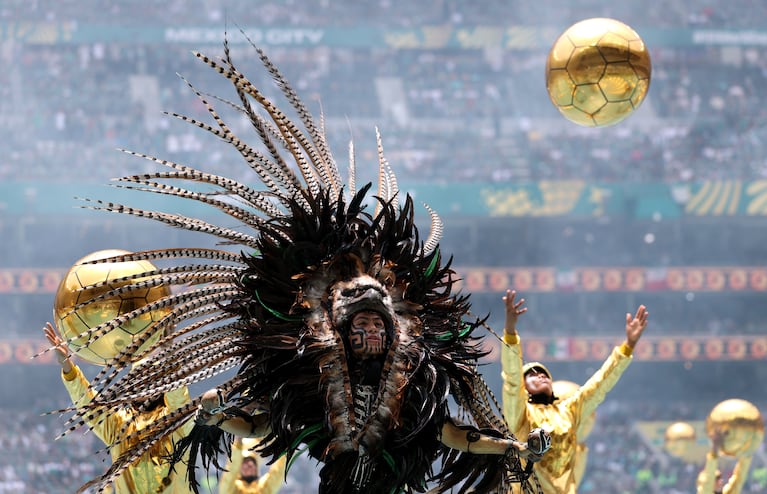 La ceremonia inaugural del Mundial 2026 en México.