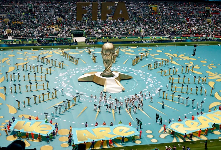 La ceremonia inaugural en México.