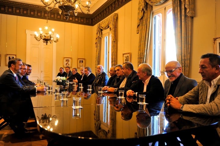 La CGT y el Gobierno habían acordado la reunión durante la semana pasada.