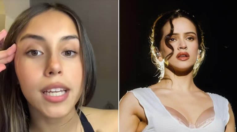 La chica quiso vender la entrada a Rosalía y descubrió la infidelidad.