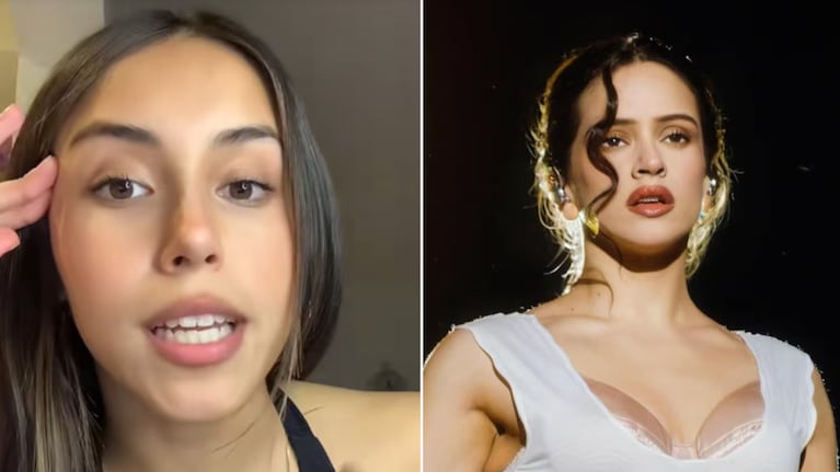 La chica quiso vender la entrada a Rosalía y descubrió la infidelidad.