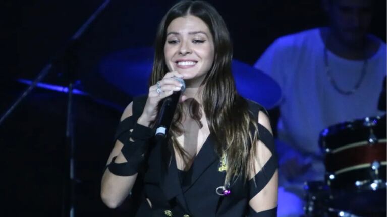 La China cantó con Santiago Celli en Niceto Club.