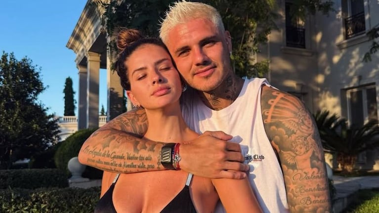 La China Suárez comentó un tatuaje de Icardi y sus seguidores estallaron 