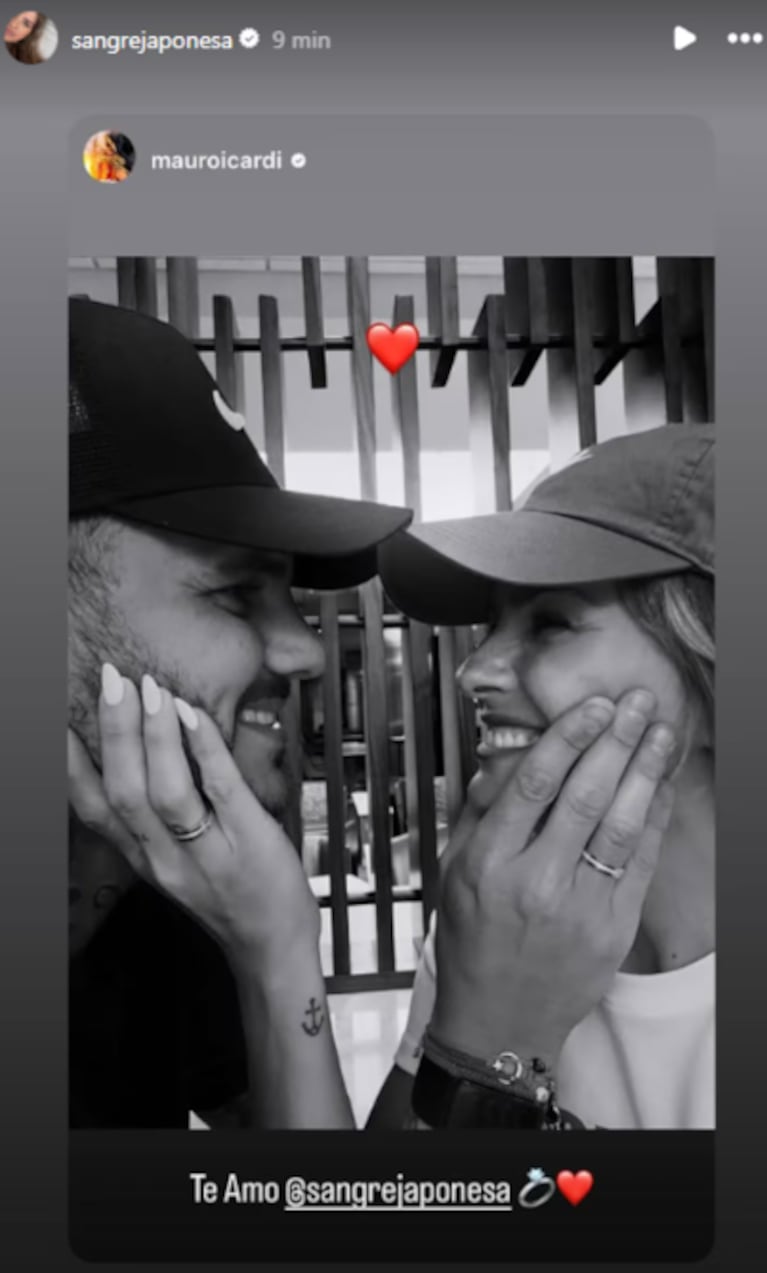 La China Suárez e Icardi se comprometieron: cuánto cuestan los impresionantes anillos de diamantes