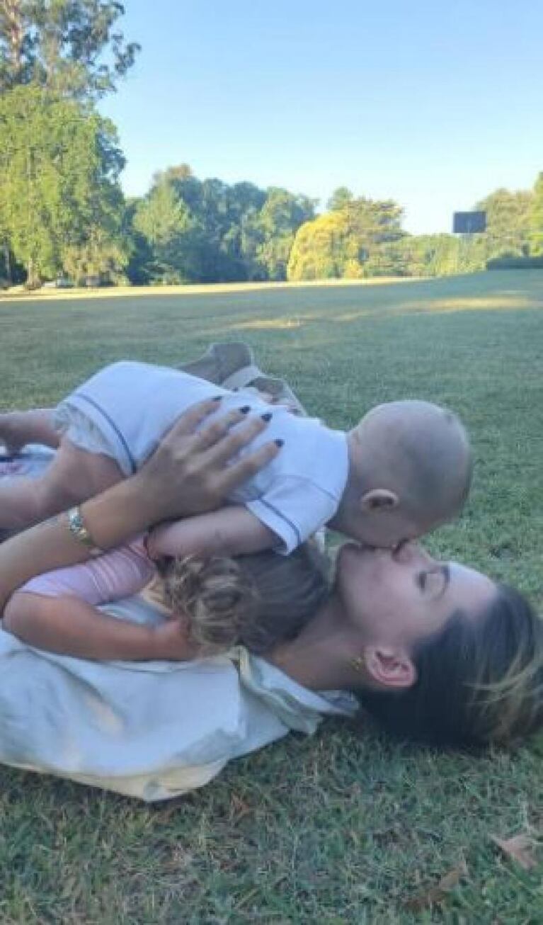 La China Suárez festejó los cinco meses de su hijo con una hermosa foto