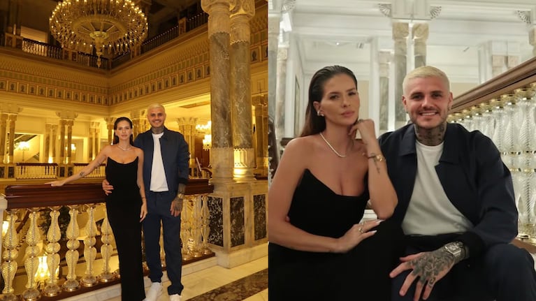 La China Suárez y Mauro Icardi.