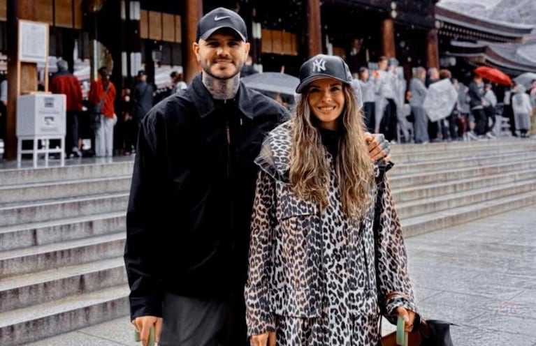 La China Suárez y Mauro Icardi estuvieron de viaje en Japón.