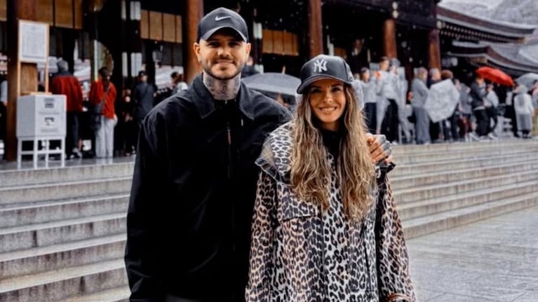 La China Suárez y Mauro Icardi estuvieron de viaje en Japón.