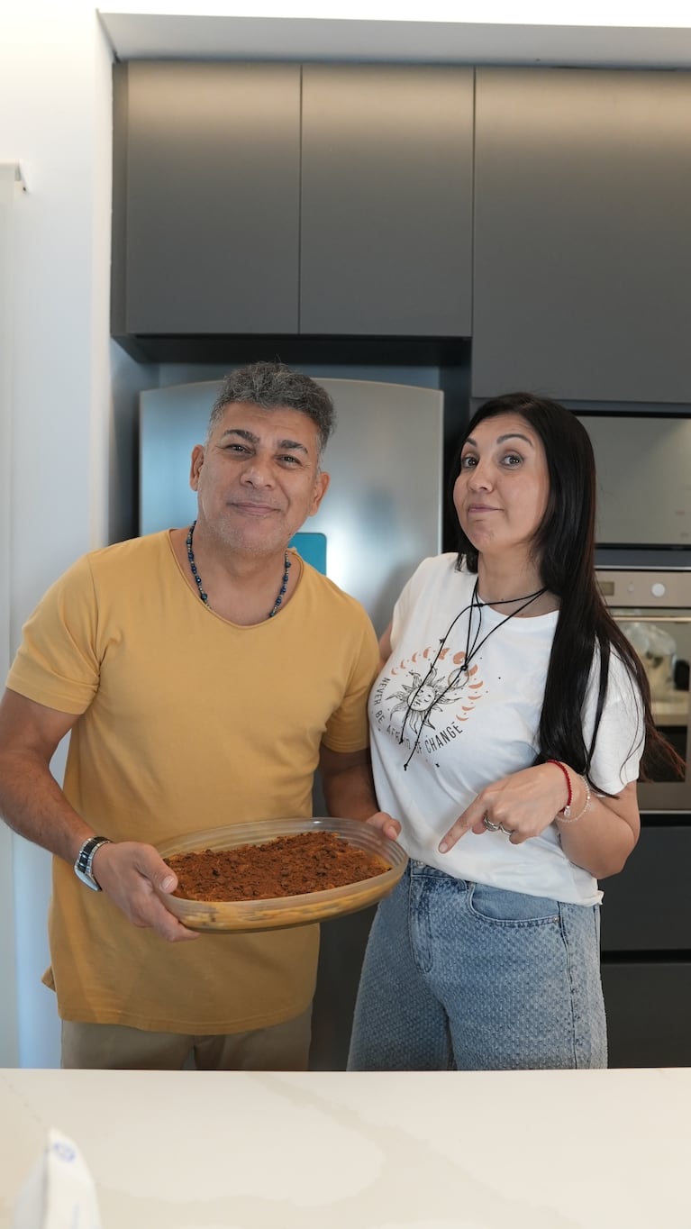 La chocotorta con La Pepa, un lujo culinario.