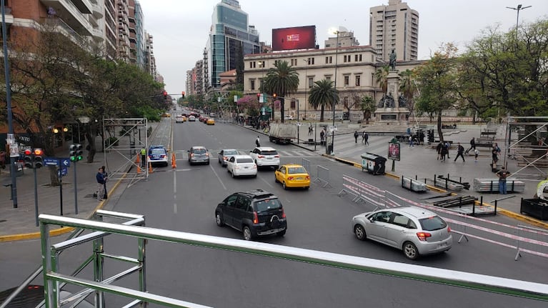 La circulación estará complicada por el acto del presidente.