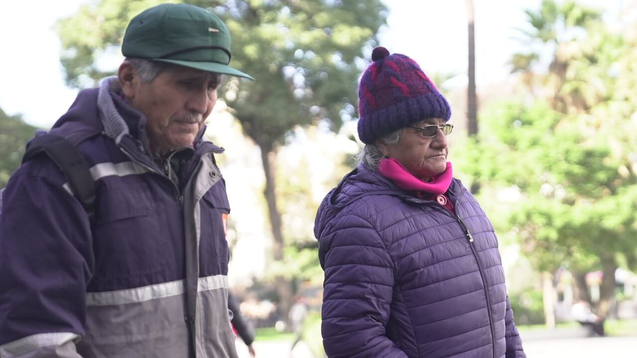 La ciudad amaneció helada. Foto: Lucio Casalla/El Doce.