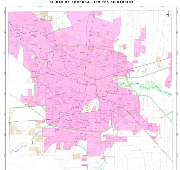 La Ciudad de Córdoba suma 39 nuevos barrios y hay cambios en 84 existentes