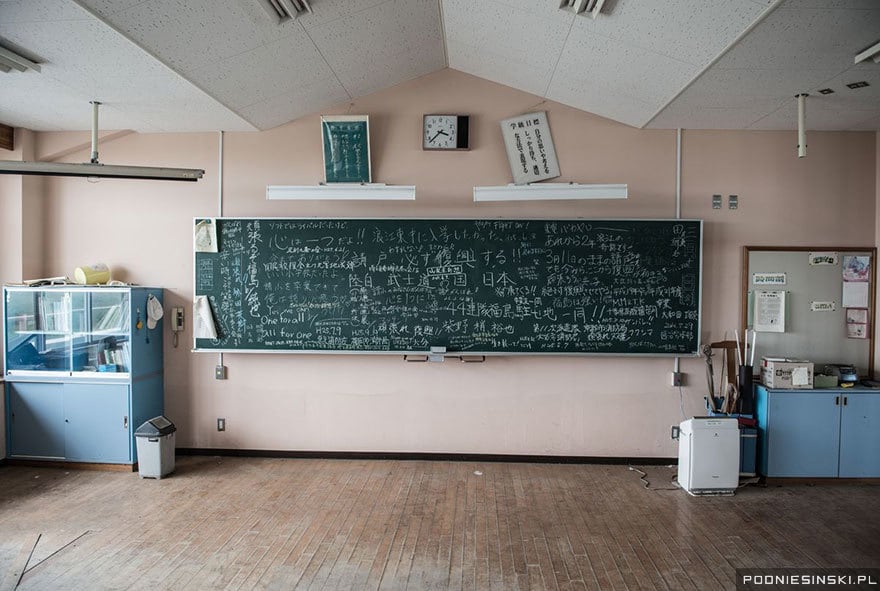 La ciudad japonesa quedó abandonada tras el desastre nuclear.