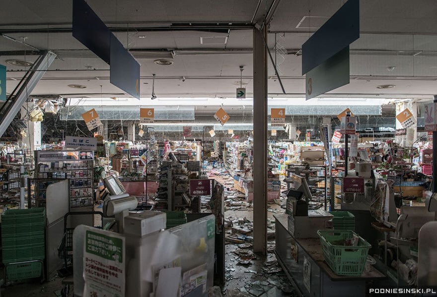 La ciudad japonesa quedó abandonada tras el desastre nuclear.