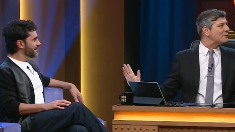 La clásica pregunta de Mario sorprendió al actor. (Imagen: captura ElDoce.tv).