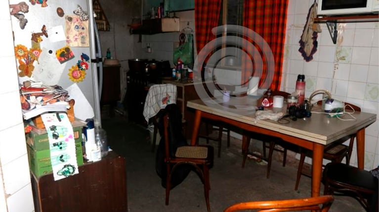 La cocina de la casa de Claudio Barrelier.