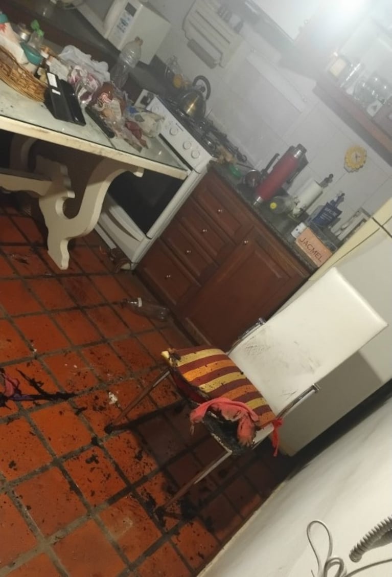 La cocina de la casa de la víctima se incendió y le provocó la muerte.