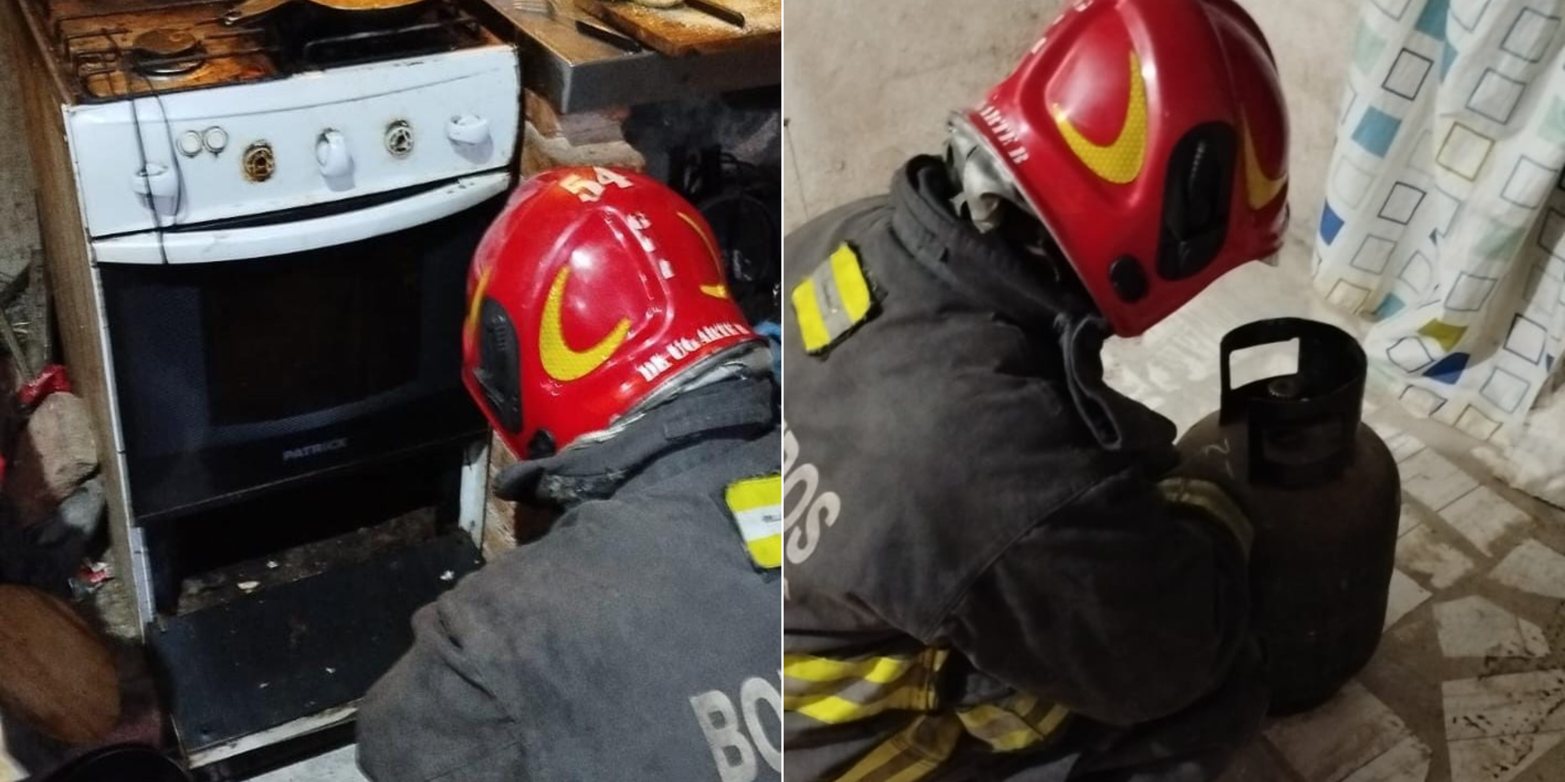 La cocina que falló en la casa de barrio Muller.