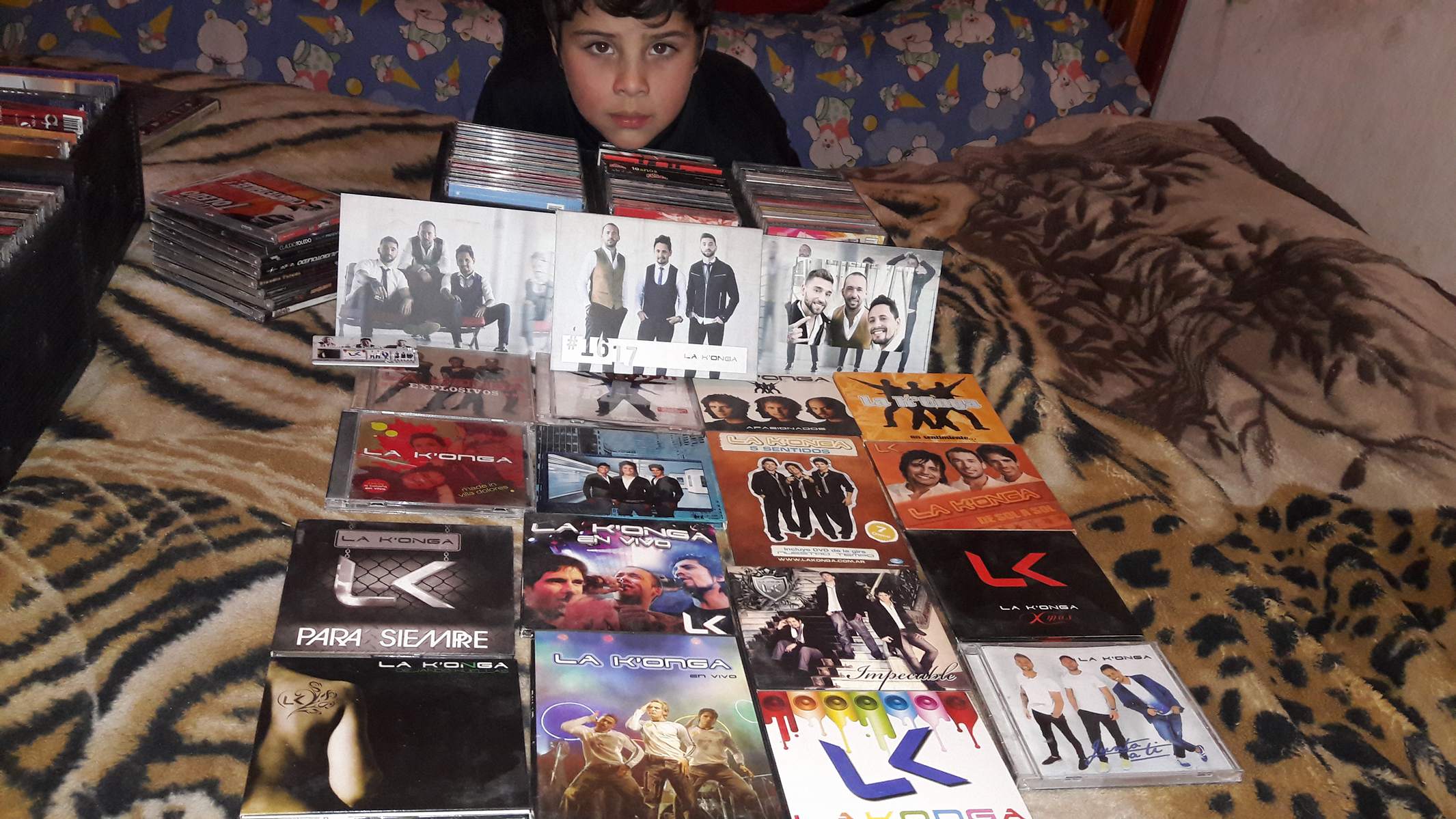 La colección de discos de La Konga.