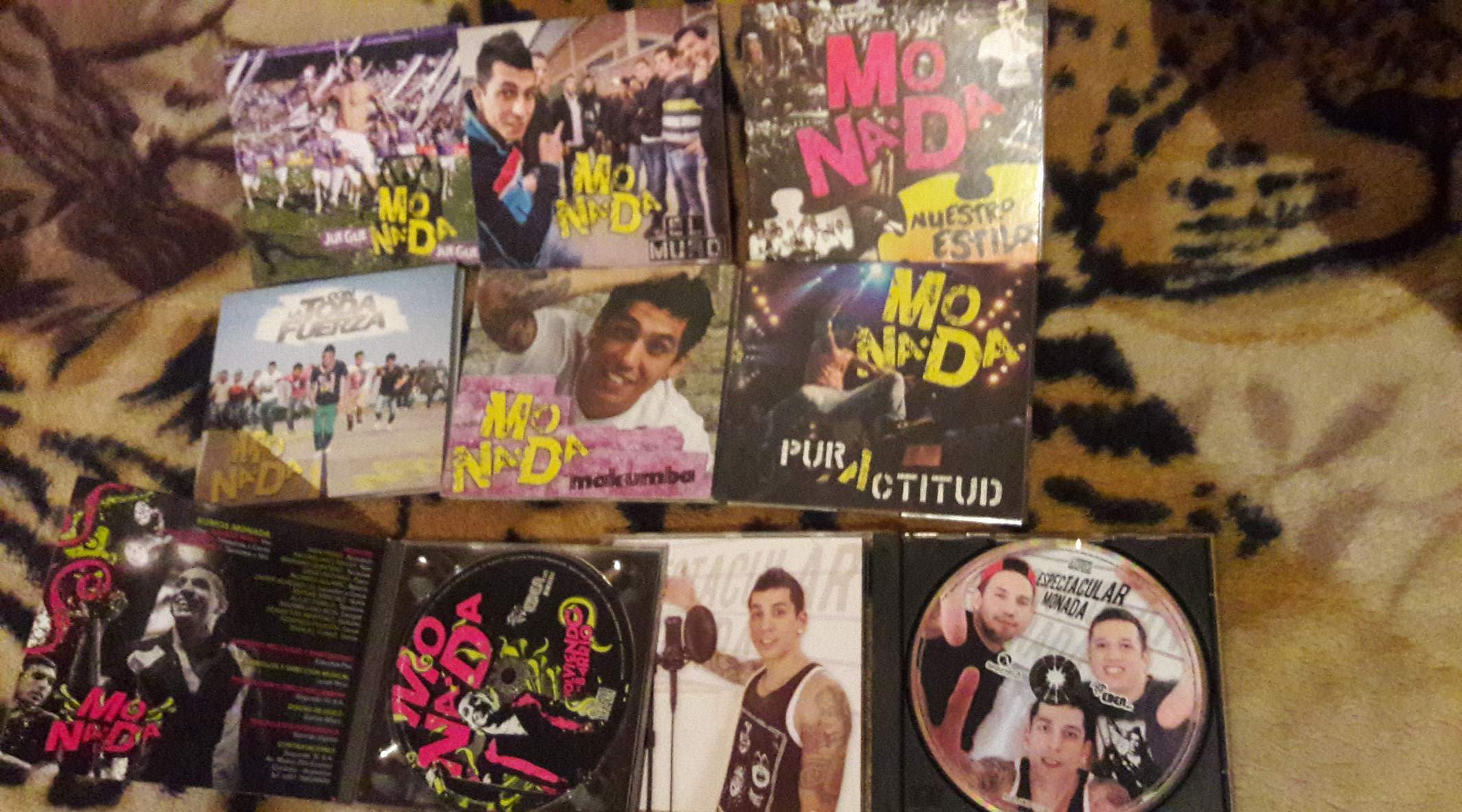 La colección de discos de Monada.