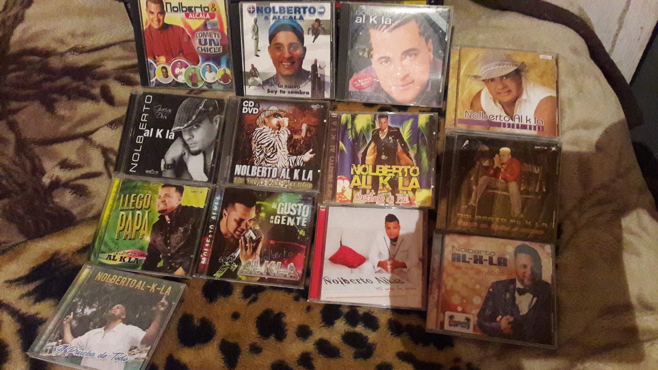 La colección de discos de Nolberto y Al k la.