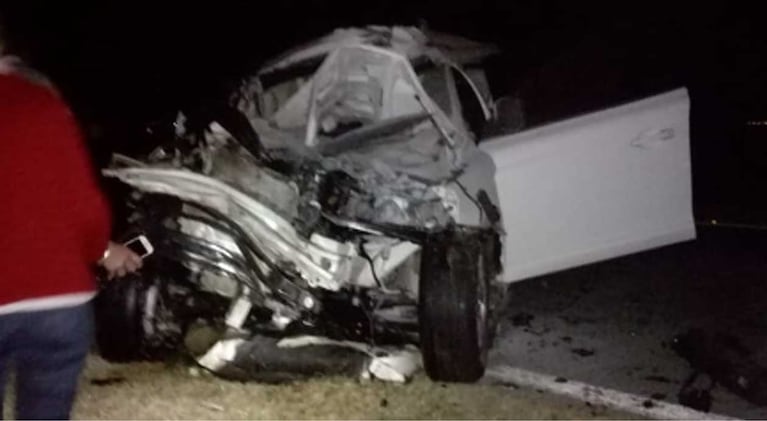 La colisión en la camioneta Volvo fue fatal para De La Sota.