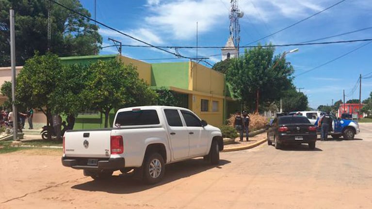 La comisaría de Cayastá, donde está Lanatta.