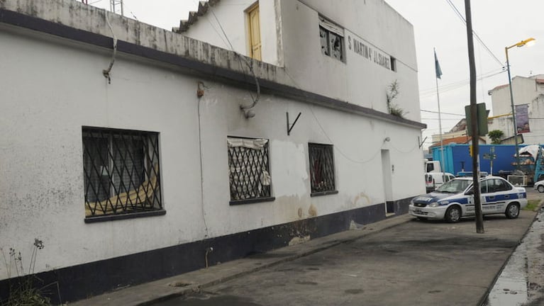 La comisaría de León Suárez fue incendiada en 2013 por un reclamo vecinal.