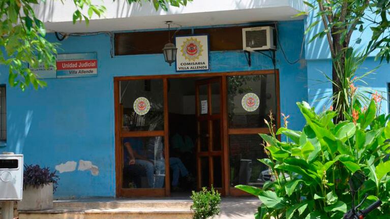 La comisaría de Villa Allende, ubicada en la calle Hugo Wast.