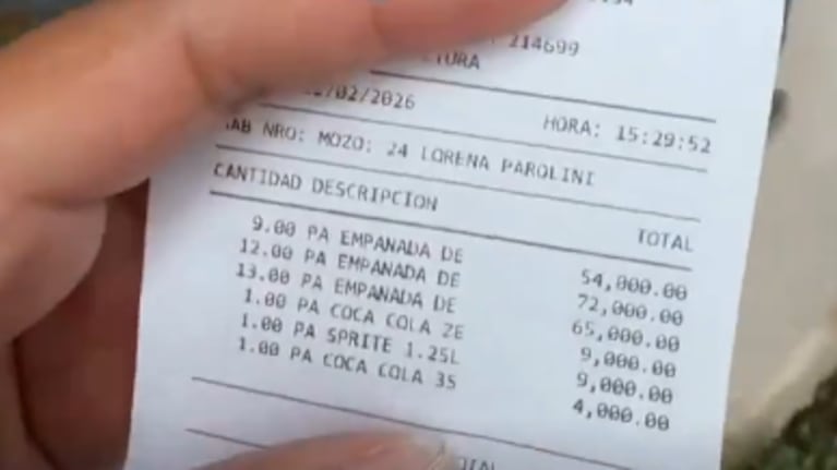 La compra fue en plena temporada de verano en Villa General Belgrano.