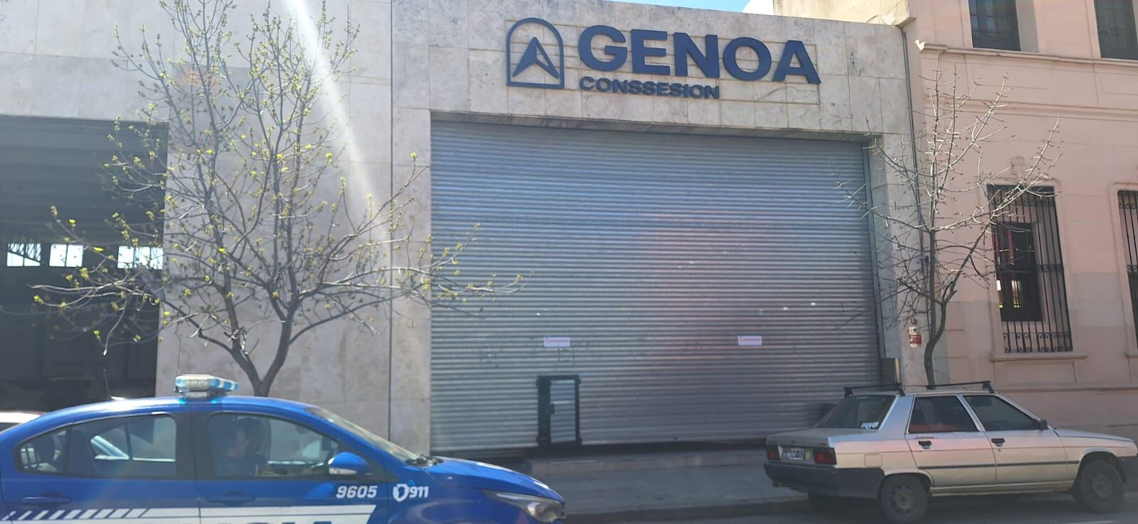 La concesionaria Genoa está ubicada en la calle Igualdad.