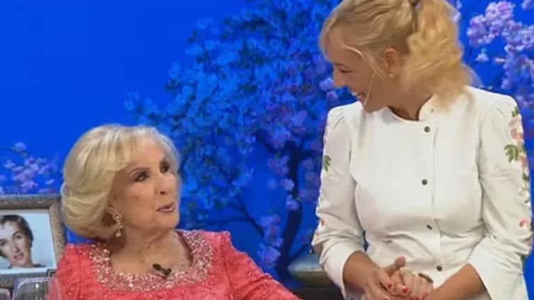 La conductora lanzó una frase sobre la cocinera que sonó a reproche.