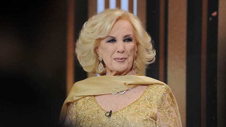 La conductora recordó una mesaza de la década de 1990.