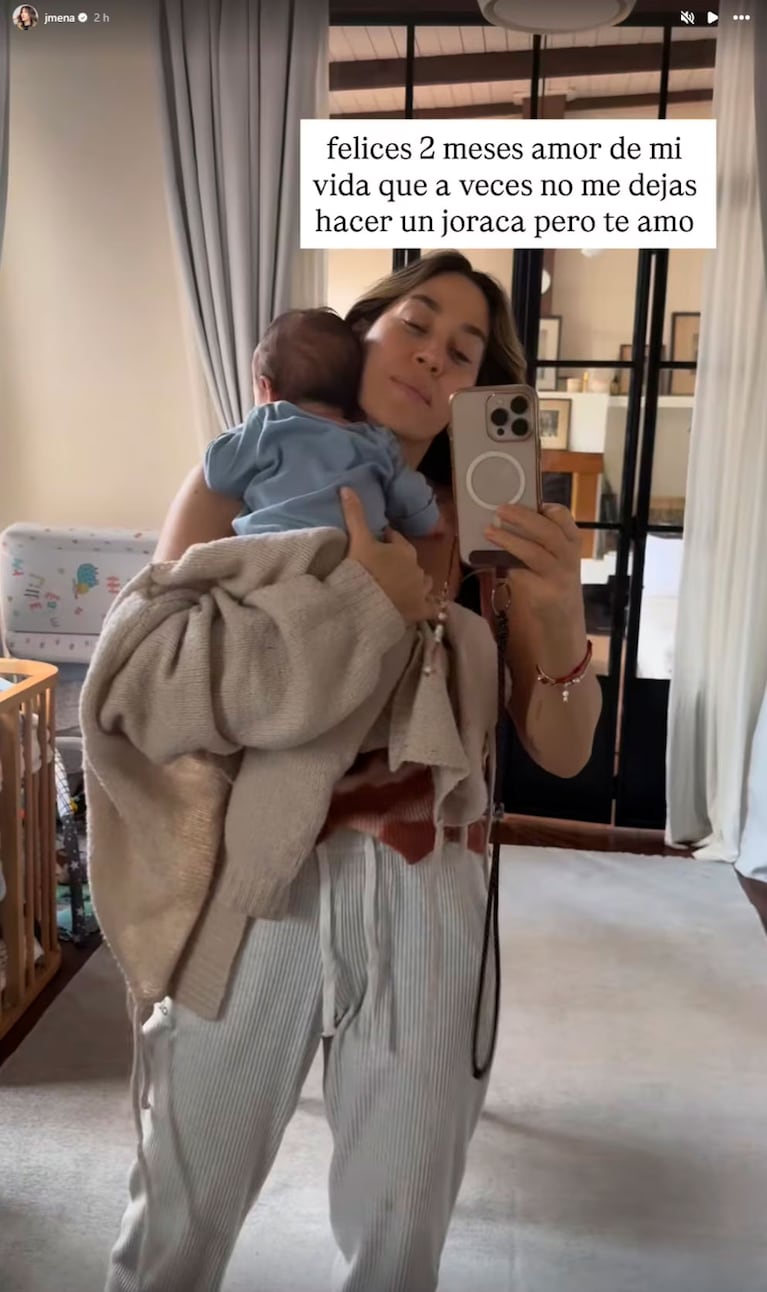 La confesión de Jimena Barón a dos meses del nacimiento de su segundo hijo: “Pasada de...”