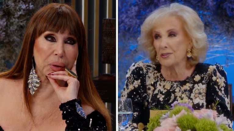 La confesión de Moria hizo estallar a la mesaza de Mirtha.