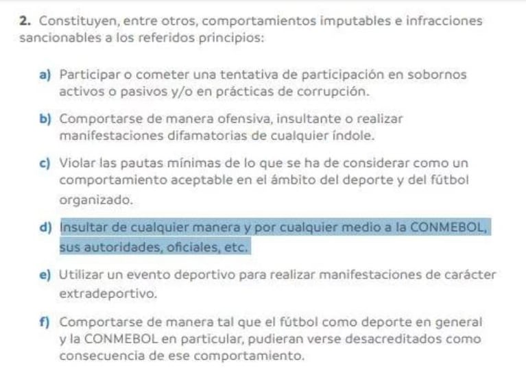 La Conmebol le respondió a Messi tras sus fuertes dichos