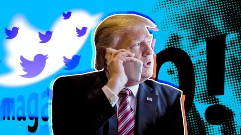 La contraseña del Twitter de Trump resultó ser más sencilla de lo que se creía.