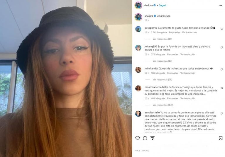 La contundente indirecta de Shakira a Clara, la novia de Piqué