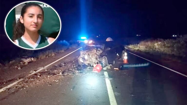 La cordobesa de 13 años fallecido tras protagonizar un choque junto a su familia.