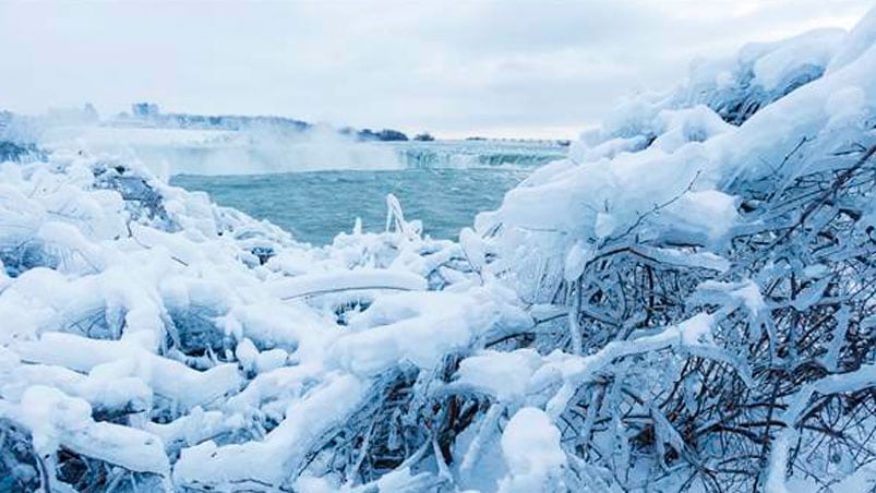 La costa este de Estados Unidos soporta temperaturas de hasta 20 grados bajo cero.