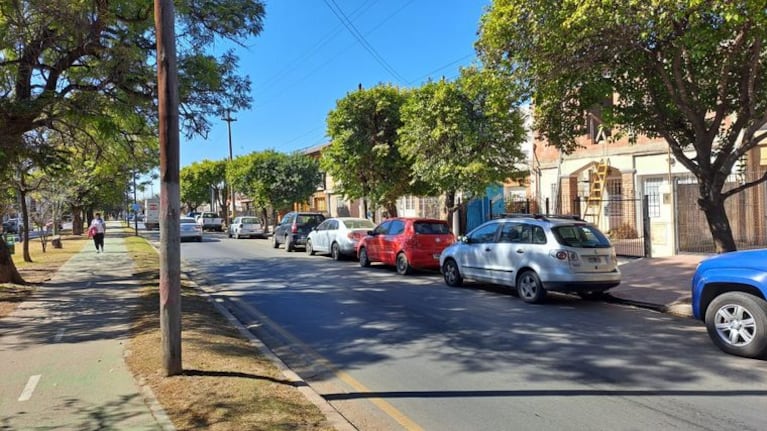 La cuadra donde ocurrió el hecho.