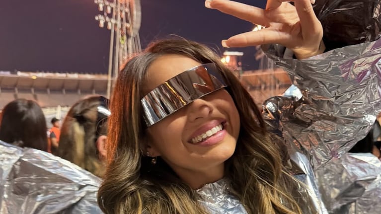 La cuartetera estuvo en primera fila en la caminata de la loba.