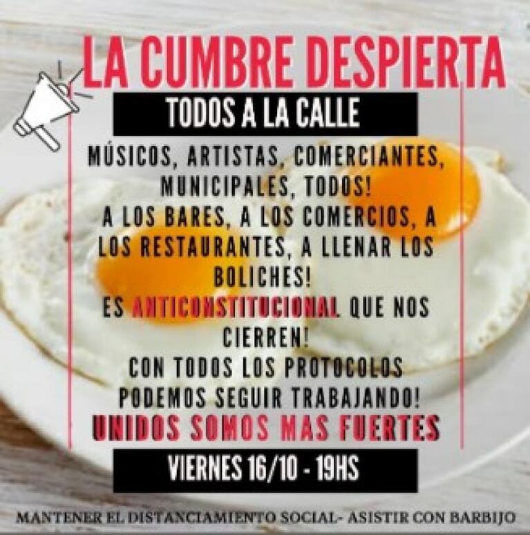 La Cumbre: pese a las restricciones, abrieron los bares y restaurantes
