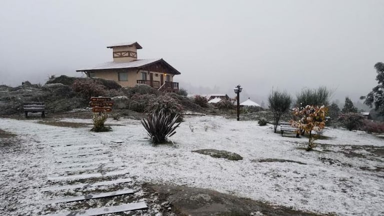 la cumbrecita nieve