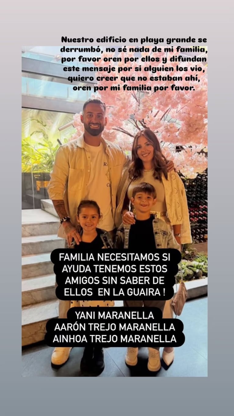 La desesperación de un futbolista cordobés que busca a su familia en Venezuela: “Oren por ellos”