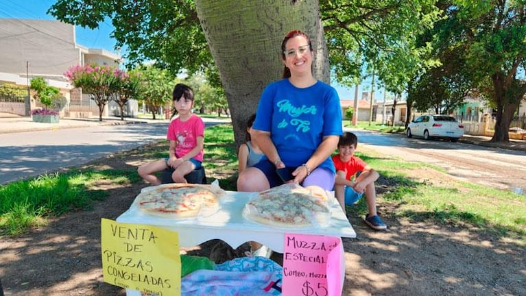 La desesperación de una mujer que vende pizzas para pagar el alquiler y no quedar en la calle