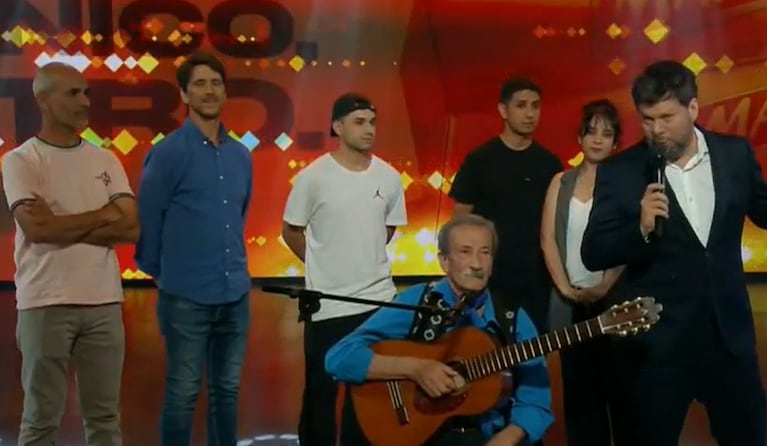 La desgarradora historia de Palito en Buenas noches familia. (imagen: captura El Trece).