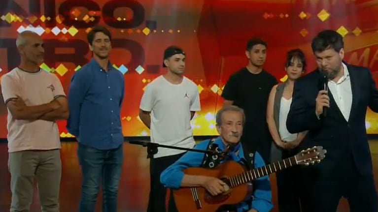 La desgarradora historia de Palito en Buenas noches familia. (imagen: captura El Trece).