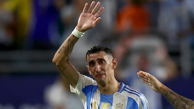 La despedida de Ángel Di María con la celeste y blanca.